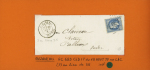 7 lettres de Buzançais (dont 6 affranchies avec timbres et 1 chargée). TB