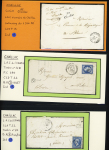 4 lettres de Chaillac dont PC et GC + T22. TB