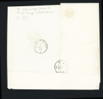 N°13 + 16, touchés, OBL PC rouge 796 + CAD T15 Chateauroux (1 oct 58) sur papier d'affaires. RR et TB