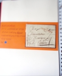 Bel album brun simili-cuir Leuchtturm avec boitier contenant 37 marques postales de Chateauroux + 6 décrets et documents dont plis de la Révolution Française. A étudier. TB