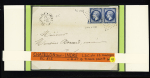 19 plis avec marques postales et lettre affranchies de Chatillon sur Indre dont 2 ports payés 41 x 17mm, boites rurales etc. Joli lot