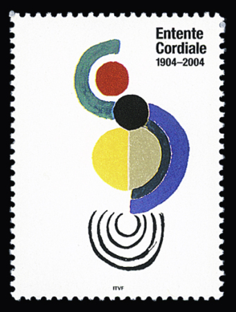 N°3657a 0,50€ Entente cordiale, variété valeur