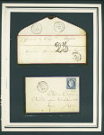 Lot de 63 lettres VALENTINES, principalement France,