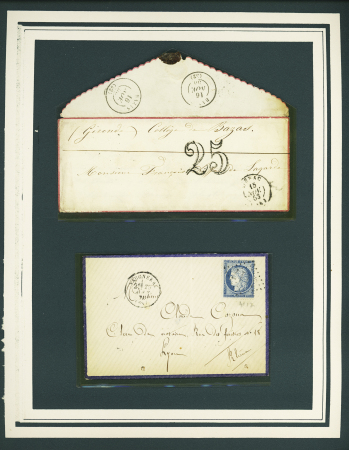 Lot de 63 lettres VALENTINES, principalement France,
