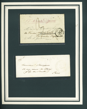 Lot de 63 lettres VALENTINES, principalement France,