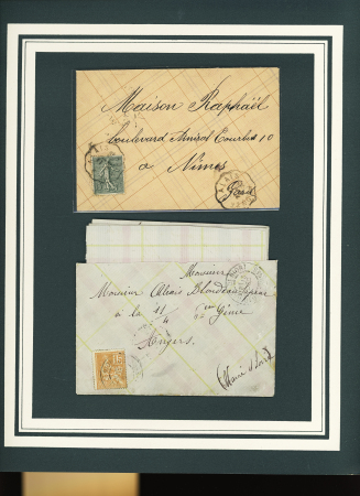 Lot de 63 lettres VALENTINES, principalement France,