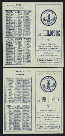 N°199-CP1 Couverture du carnet Philopode 1871 2è