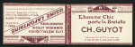 N°192-C2 Carnet S102 SO-B, bretelles Guyot - usine