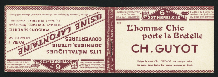 N°192-C2 Carnet S102 SO-B, bretelles Guyot - usine