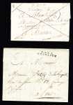 2 MP "P 42 P Guérande" (32 x 7mm - ind 14 - 1814 et 36 x 11mm - ind 13 - 1828). Les 2 TB