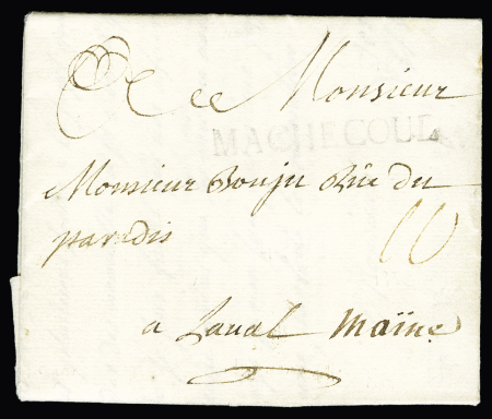 MP "Machecoul" (L n°2 - 48mm) (1763) ind 20. TB