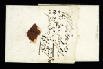 Lettre de La Rochelle pour Rennes (1968) avec marque manuscrite "Franc à Nantes". Rare et TB