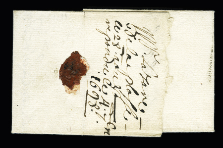 Lettre de La Rochelle pour Rennes (1968) avec marque manuscrite "Franc à Nantes". Rare et TB