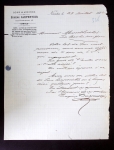 7 documents de Nantes dont factures illustrées période Sage et document à en-tête "artillerie - arsenal de construction de Nantes" rédigé par Vallier, chef de bataillon (an 3). TB