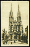 France n°237 OBL Marseille (1929) sur carte postale avec cachet bleu avec ancre "Services maritimes postaux Girardin R.Contrôleur". TB