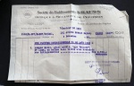 AREOPHILATELIE : DOCUMENTS DE JOSEPH LE BRIX Appareil photo "Krauss Paris" avec mention gravée "Le Brix tour du monde 1927 - 1928" (c'est cet appareil qu'emporta Le Brix lors de son tour du monde de 57 410 km en 30 éta