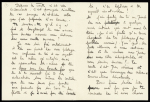 Après le succès du tour du monde aérien (10 oct 27 - 14 avril 28) Dieudonné Costes et Joseph Le Brix se brouillent définitivement : lettre manuscrite de 6 pages signée Le Brix où il énumère tous ses griefs contr