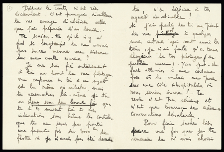 Après le succès du tour du monde aérien (10 oct 27 - 14 avril 28) Dieudonné Costes et Joseph Le Brix se brouillent définitivement : lettre manuscrite de 6 pages signée Le Brix où il énumère tous ses griefs contr