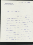 2 correspondances de soutien moral à la compagne de Joseph Le Brix avec signatures autographes de Maurice Rossi (Oran dec 1931)et d'Yvonne Doret, épouse de Marcel Doret (18 oct 1930). TB