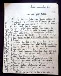 14 lettres manuscrites adressées par Joseph Le Brix à sa compagne "Milette" Fossard et signées "JO" datées de Paris, Martigues, Allahabad. TB