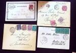 TYPE GROUPE DES COLONIES : 10 plis dont Canton n°10 OBL Canton (1903), Bénin n°23 en bande de 3 OBL CAD "Grand-Popo Dahomey et depces" (1903). TB
