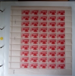 Année complète 1947 n° 772 à 792 en feuilles entières,