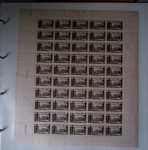 Année complète 1947 n° 772 à 792 en feuilles entières,
