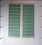 Année complète 1951 n°878 à 918 en feuilles entières,