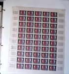 SERVICE 1958 à 2001 Collection complète des feuilles