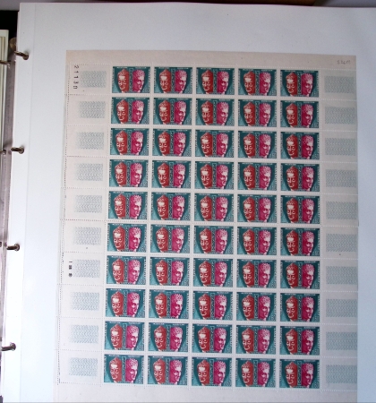 SERVICE 1958 à 2001 Collection complète des feuilles