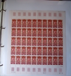 SERVICE 1958 à 2001 Collection complète des feuilles