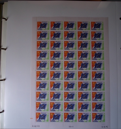 SERVICE 1958 à 2001 Collection complète des feuilles