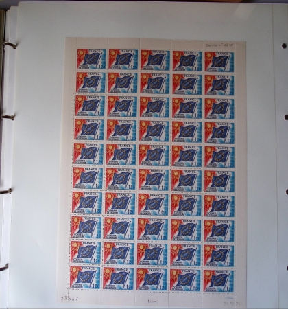 SERVICE 1958 à 2001 Collection complète des feuilles