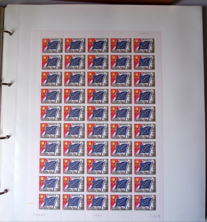 SERVICE 1958 à 2001 Collection complète des feuilles