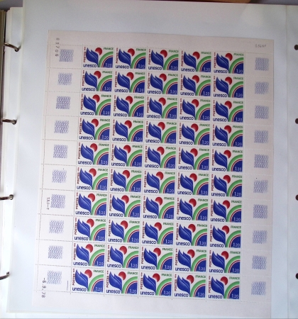 SERVICE 1958 à 2001 Collection complète des feuilles