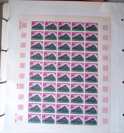 SERVICE 1958 à 2001 Collection complète des feuilles
