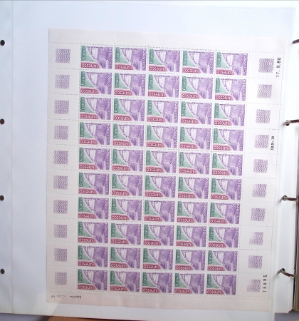 SERVICE 1958 à 2001 Collection complète des feuilles
