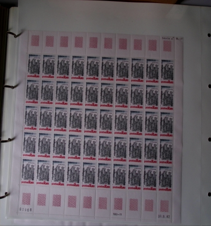 SERVICE 1958 à 2001 Collection complète des feuilles