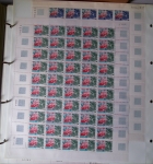 SERVICE 1958 à 2001 Collection complète des feuilles