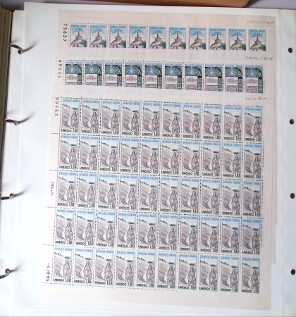 SERVICE 1958 à 2001 Collection complète des feuilles