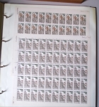 SERVICE 1958 à 2001 Collection complète des feuilles