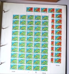 SERVICE 1958 à 2001 Collection complète des feuilles