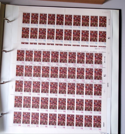 SERVICE 1958 à 2001 Collection complète des feuilles
