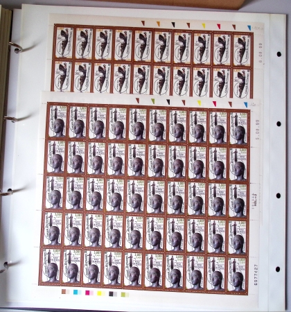 SERVICE 1958 à 2001 Collection complète des feuilles