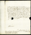 Marans : lettre de Marans (1689) pour la citadelle de Cazal (Lot) sans marque postale, ind 16, TB