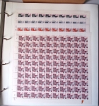 PREOBLITERES Extraordinaire collection de feuilles