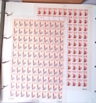 PREOBLITERES Extraordinaire collection de feuilles