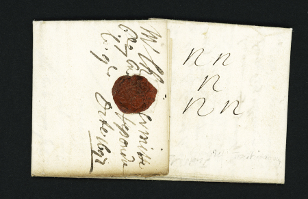 Port-Louis : lettre de 1967 avec taxe 6 manuscrite, ind 13. TB