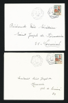 Beau lot de 45 CAD hexagonaux pointillés du Morbihan (période 1940 - 1967). TB