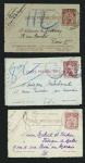1885-1962, Ensemble de 80 entiers postaux, plupart